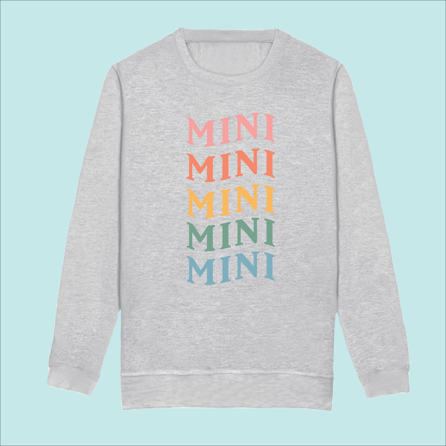 Mother And Child Rainbow Sweatshirt Set