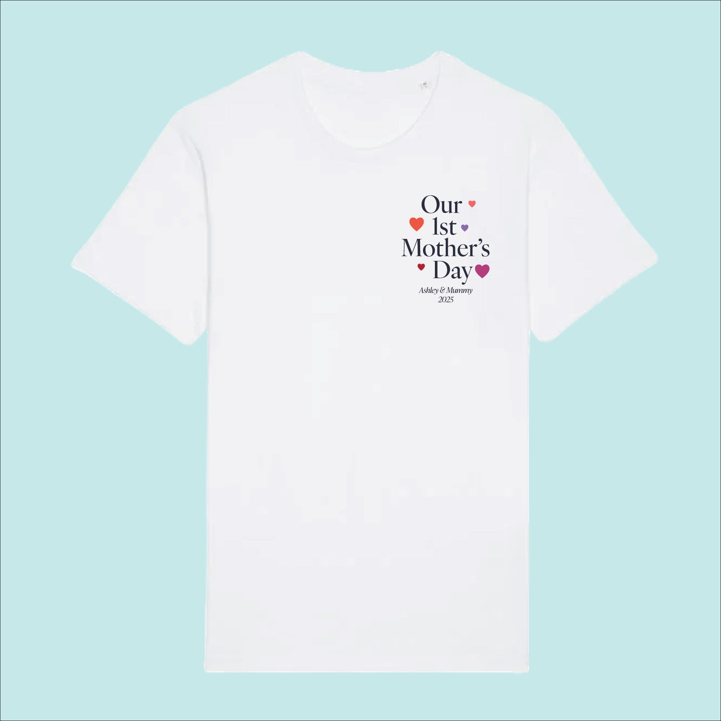 Our First Mother's Day Personalised Mother And Child T Shirts