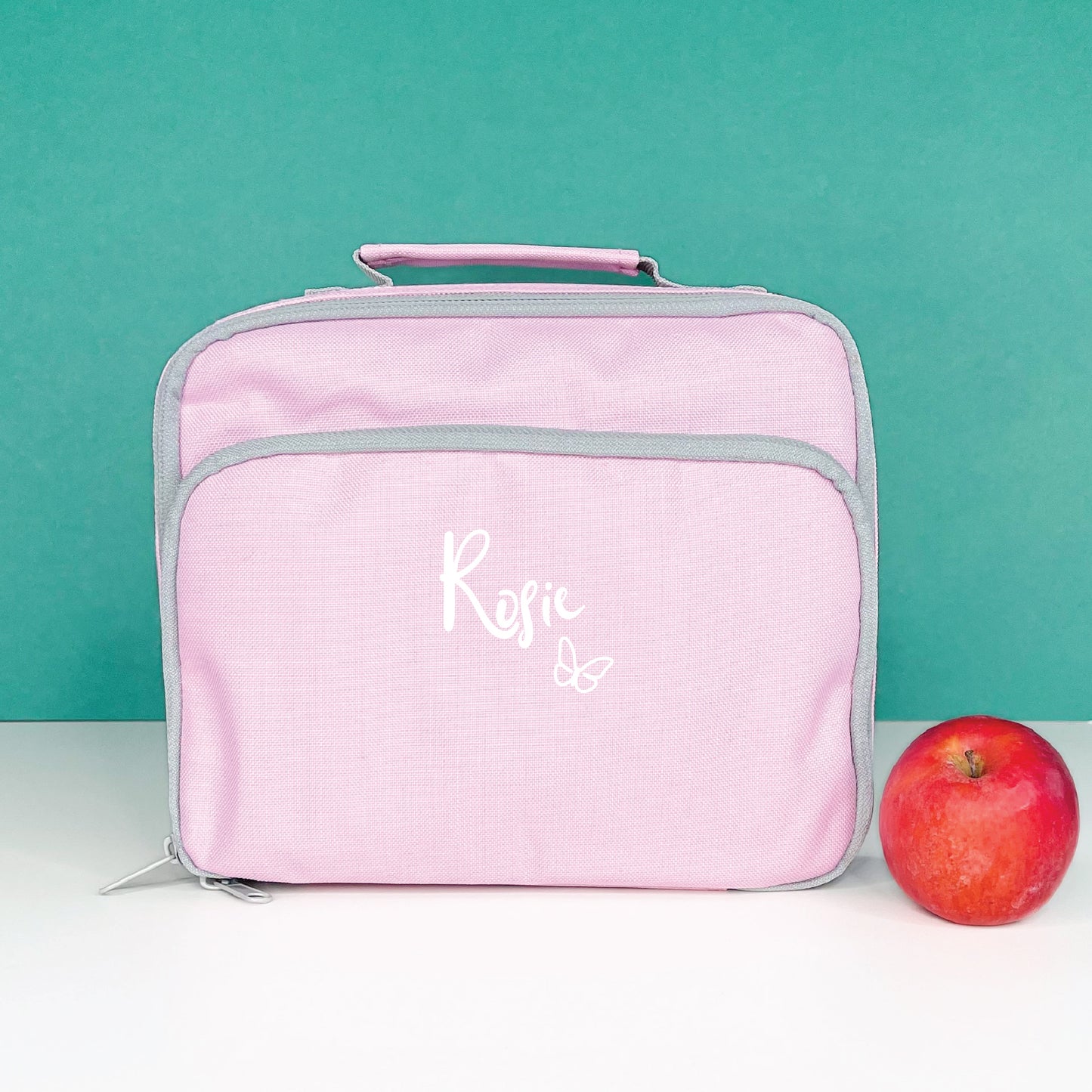 Girls Personalised Butterfly Lunch Box