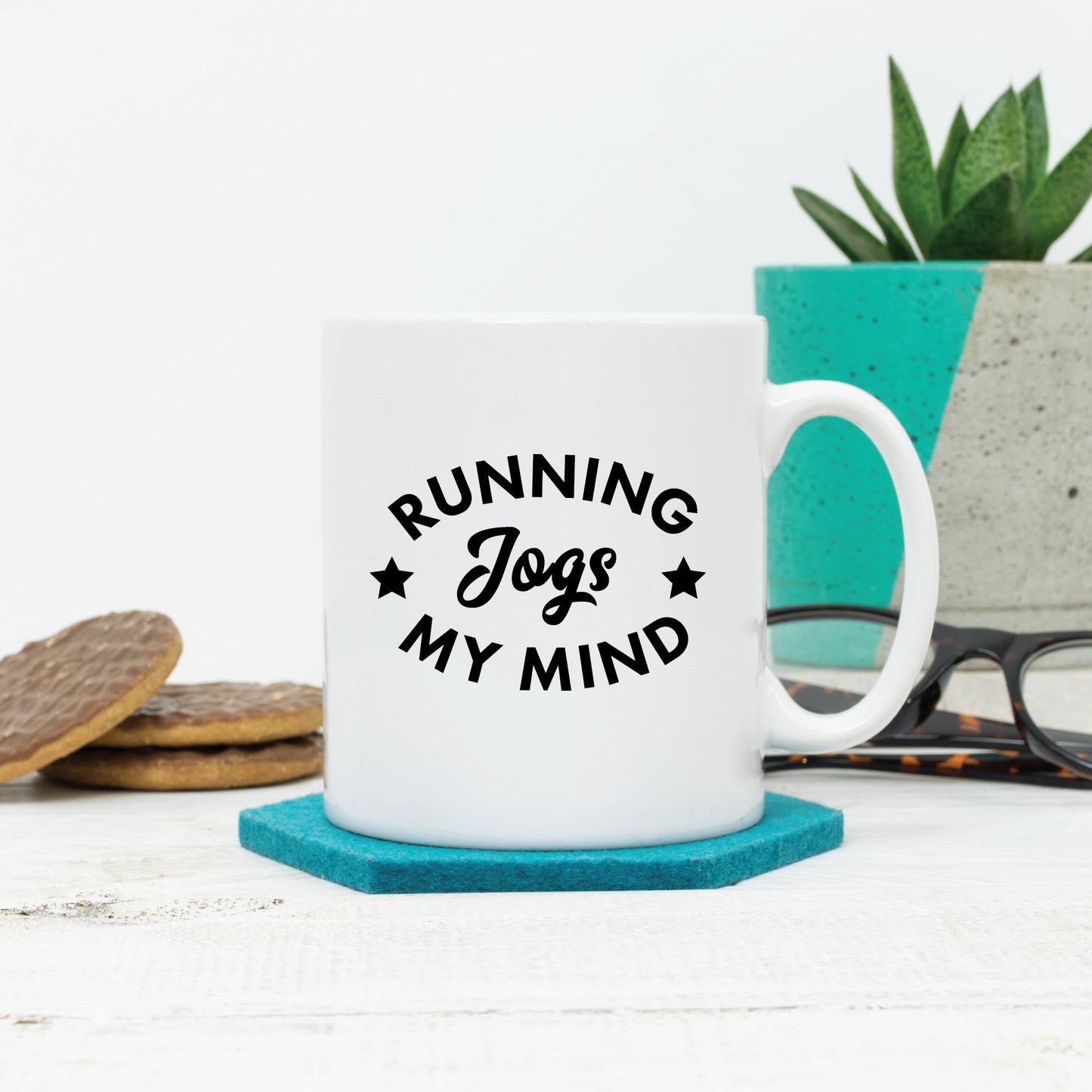 Running Jogs My Mind Mug