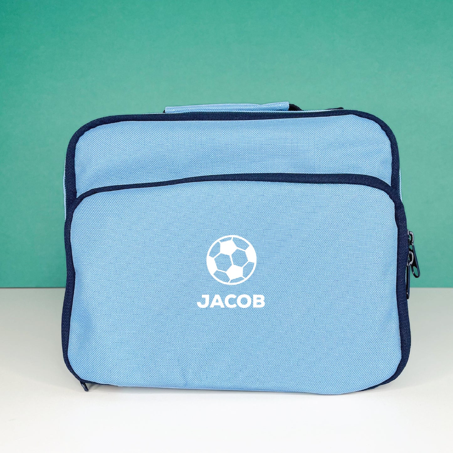 Kids Personalised Football Lunch Box