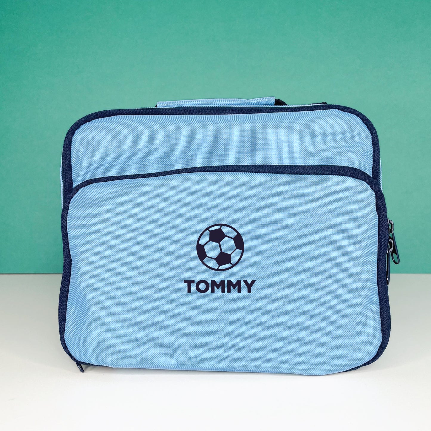 Kids Personalised Football Lunch Box