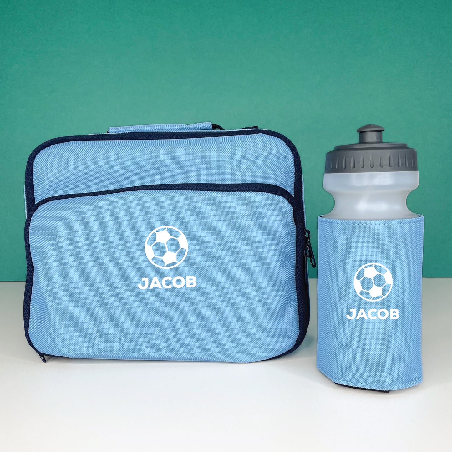 Kids Personalised Football Lunch Box