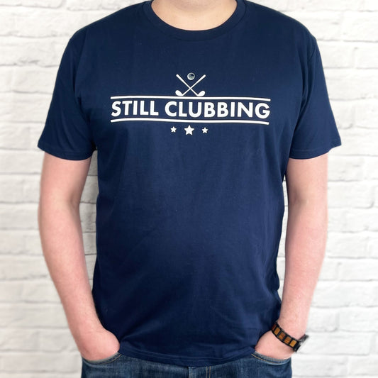 Still Clubbing Men's Golf T Shirt