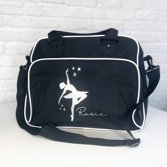 Ballerina With Stars Personalised Dance Bag