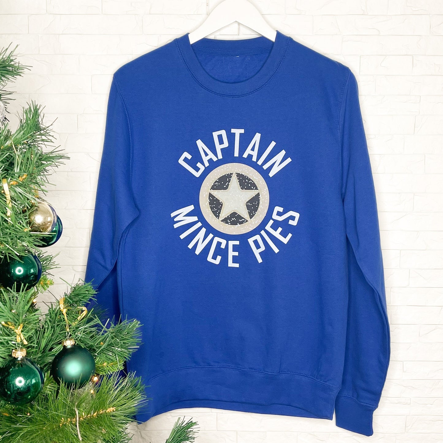 Captain Mince Pies Men's Christmas Jumper