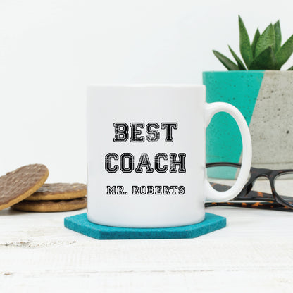 Varsity Style Personalised Teacher Mug