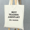 Varsity Best Teacher Personalised Tote Bag