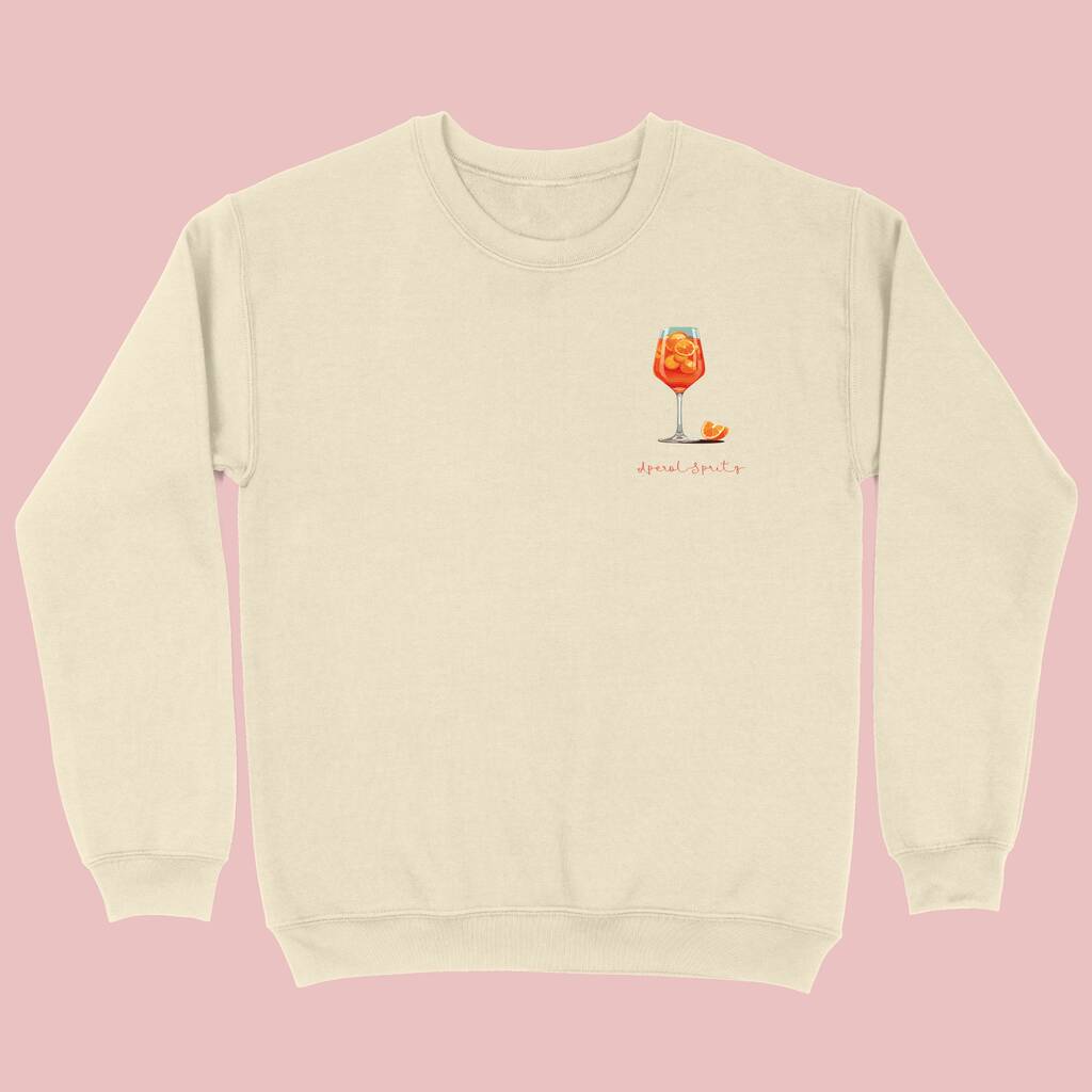 Aperol Spritz Cocktail Women's Sweatshirt