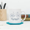 Best Dad Ever Personalised Cycling Mug