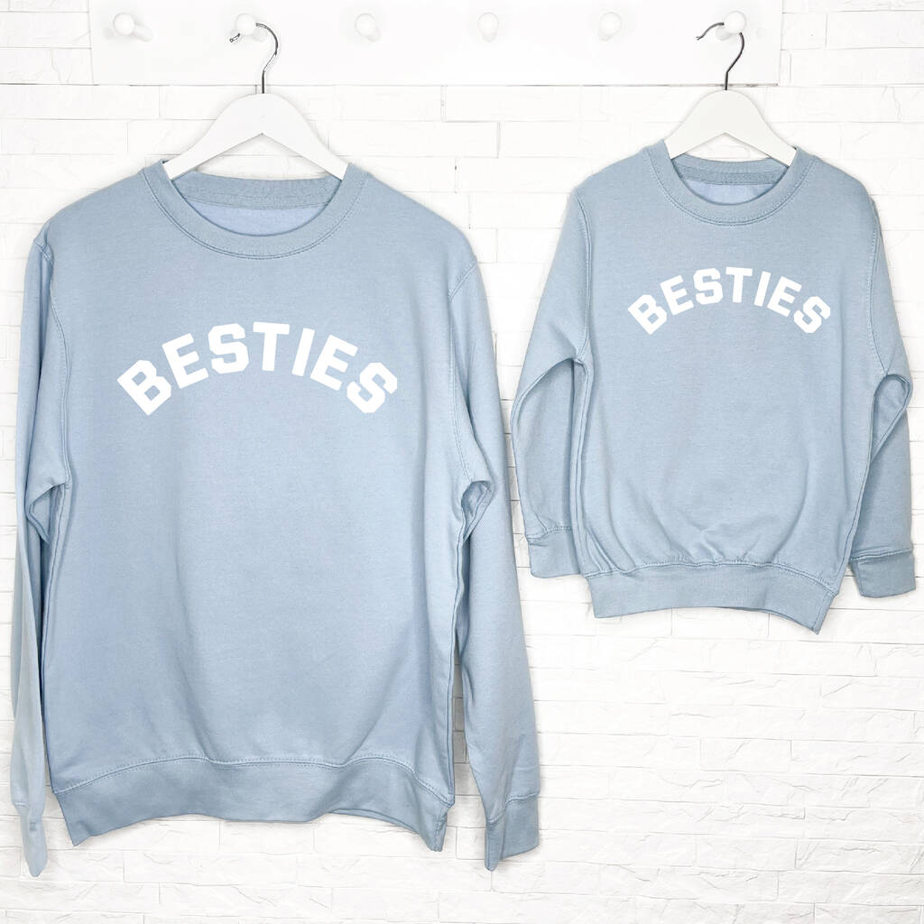 Besties Mother And Child Sweatshirt Set