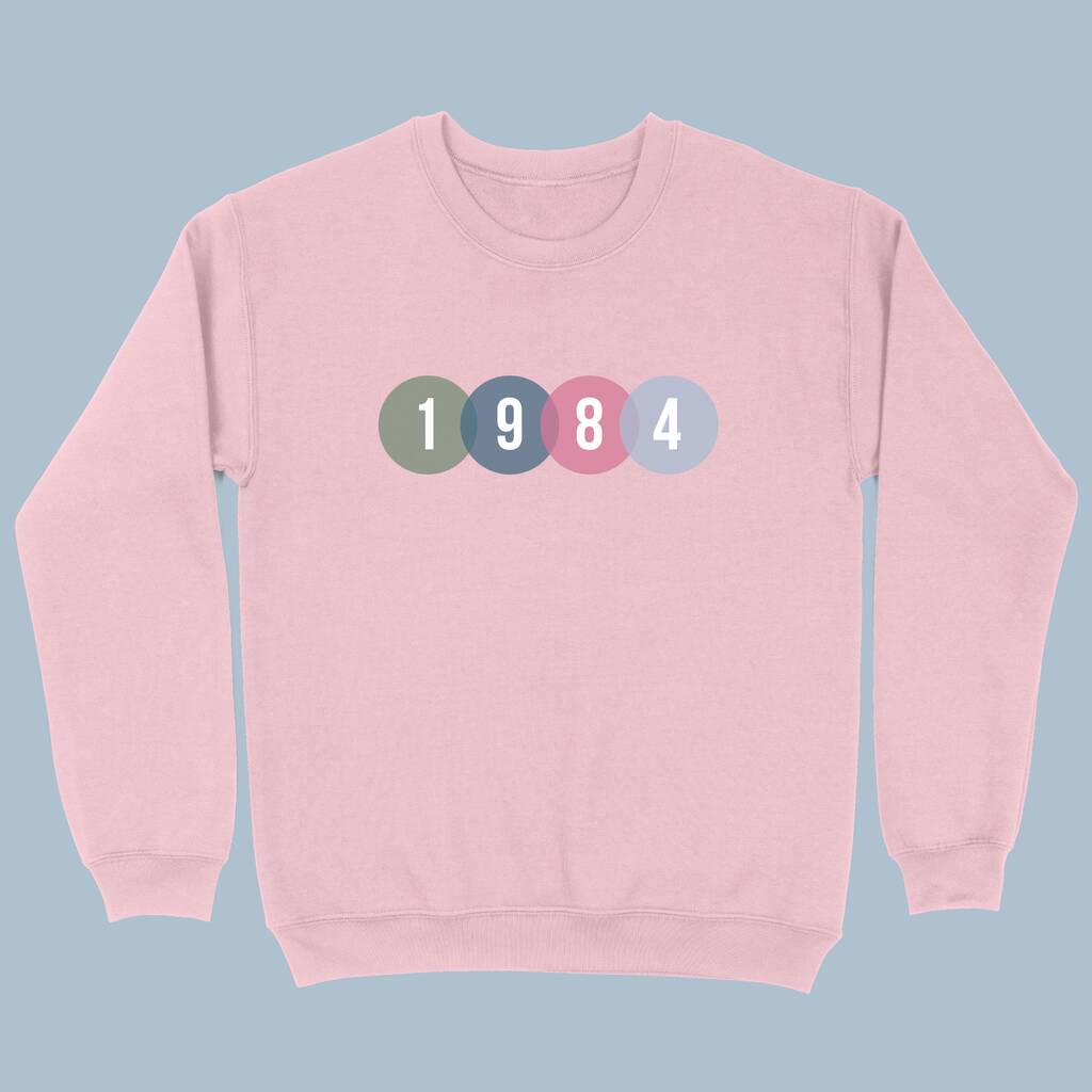 Birth Year Circle Sweatshirt