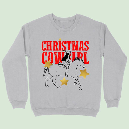 Christmas Cowgirl Sweatshirt