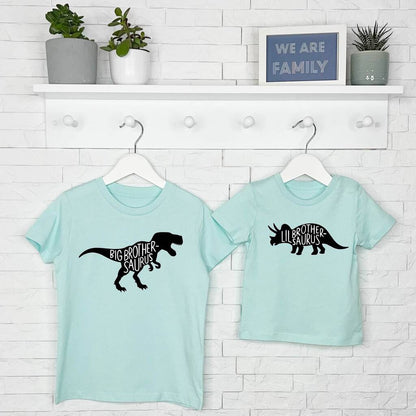 Dinosaur Matching T Shirt Set For Brothers And Sisters