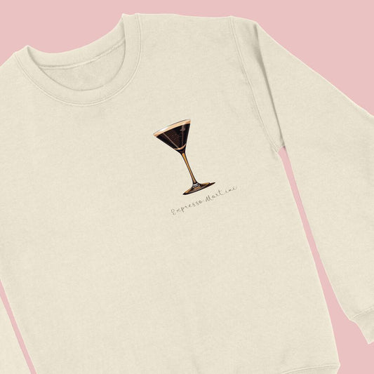 Espresso Martini Cocktail Women's Sweatshirt