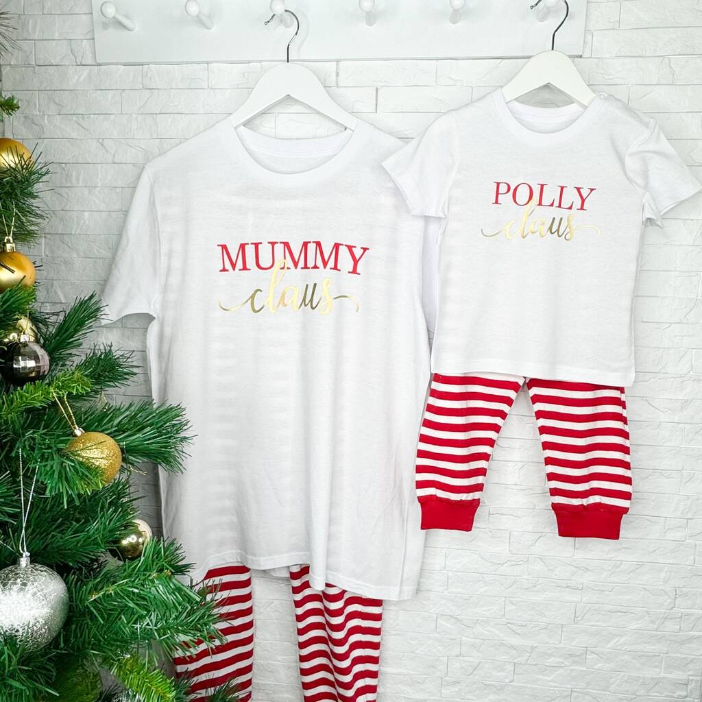 Adult Family Claus Christmas Pyjamas