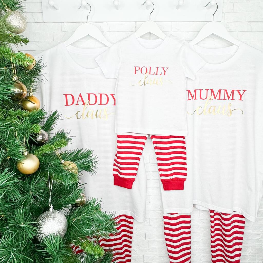 Adult Family Claus Christmas Pyjamas