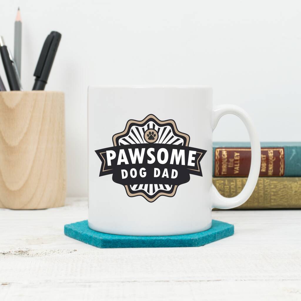 Pawsome Dog Dad Mug