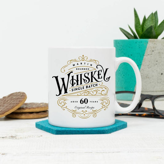 Personalised Age Whiskey Lover Mug