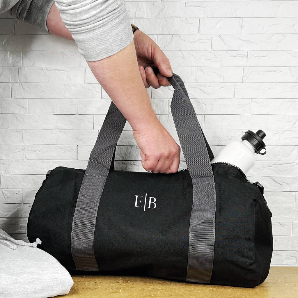 Personalised Weekend Holdall With Initials