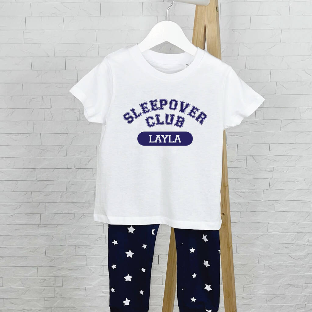 Sleepover Club Personalised Sleepover Pyjamas