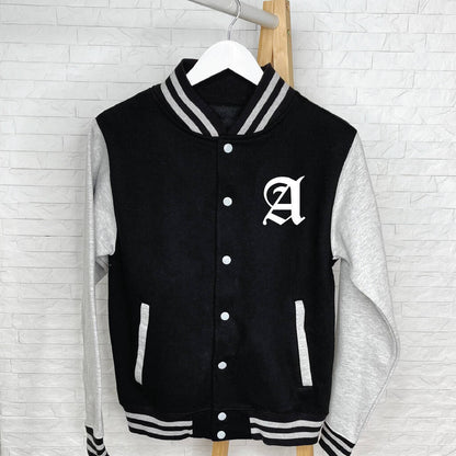 Streetwear Style Personalised Adult Varsity Jacket