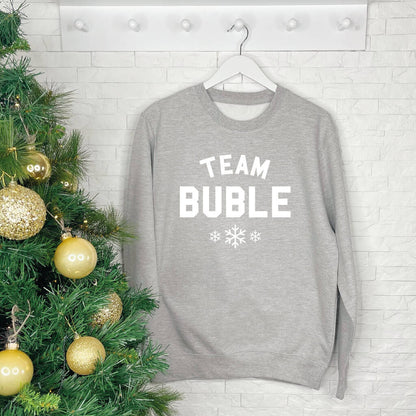 Team Christmas. Personalised Christmas Song Jumper