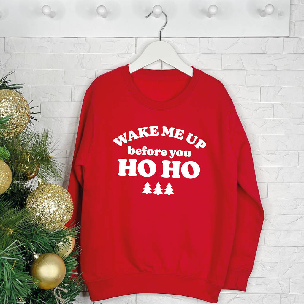 Wake Me Up Before You Ho Ho Christmas Jumper