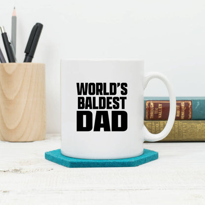 World's Baldest Dad Mug