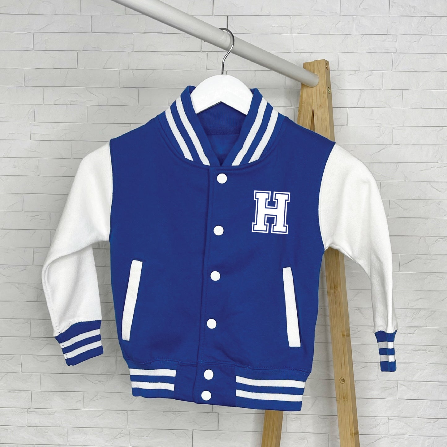 Kids Personalised Jacket With Initial