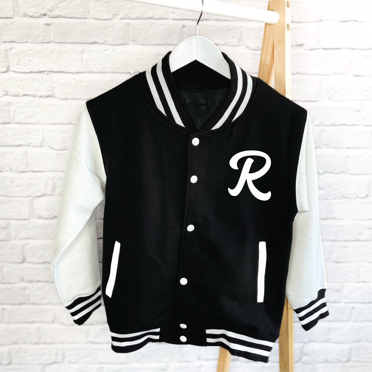 Kids Personalised Varsity Jacket