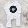'Totally Awesome Records' Personalised Baby Rompersuit - Lovetree Design