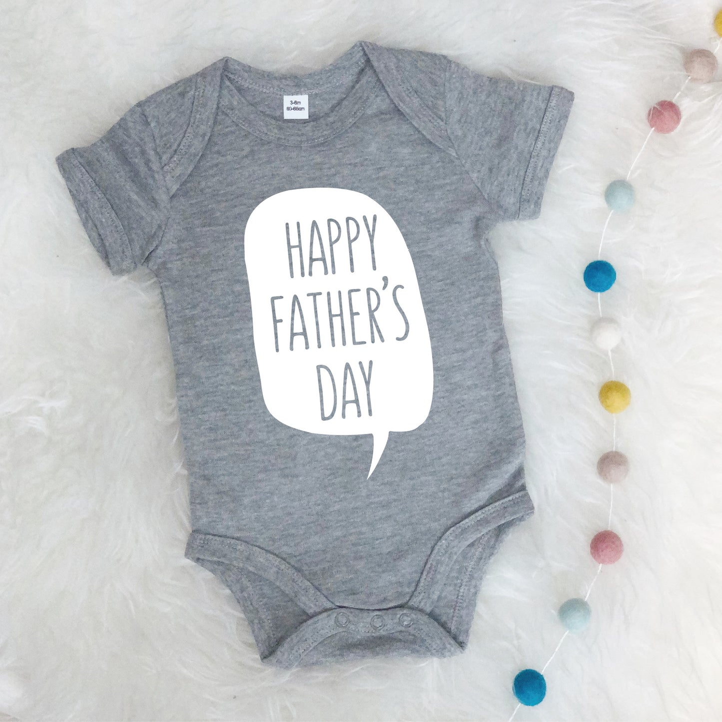 'Happy Father's Day' Babygrow - Lovetree Design