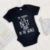 'My Mummy Is The Best…' Personalised Babygrow - Lovetree Design