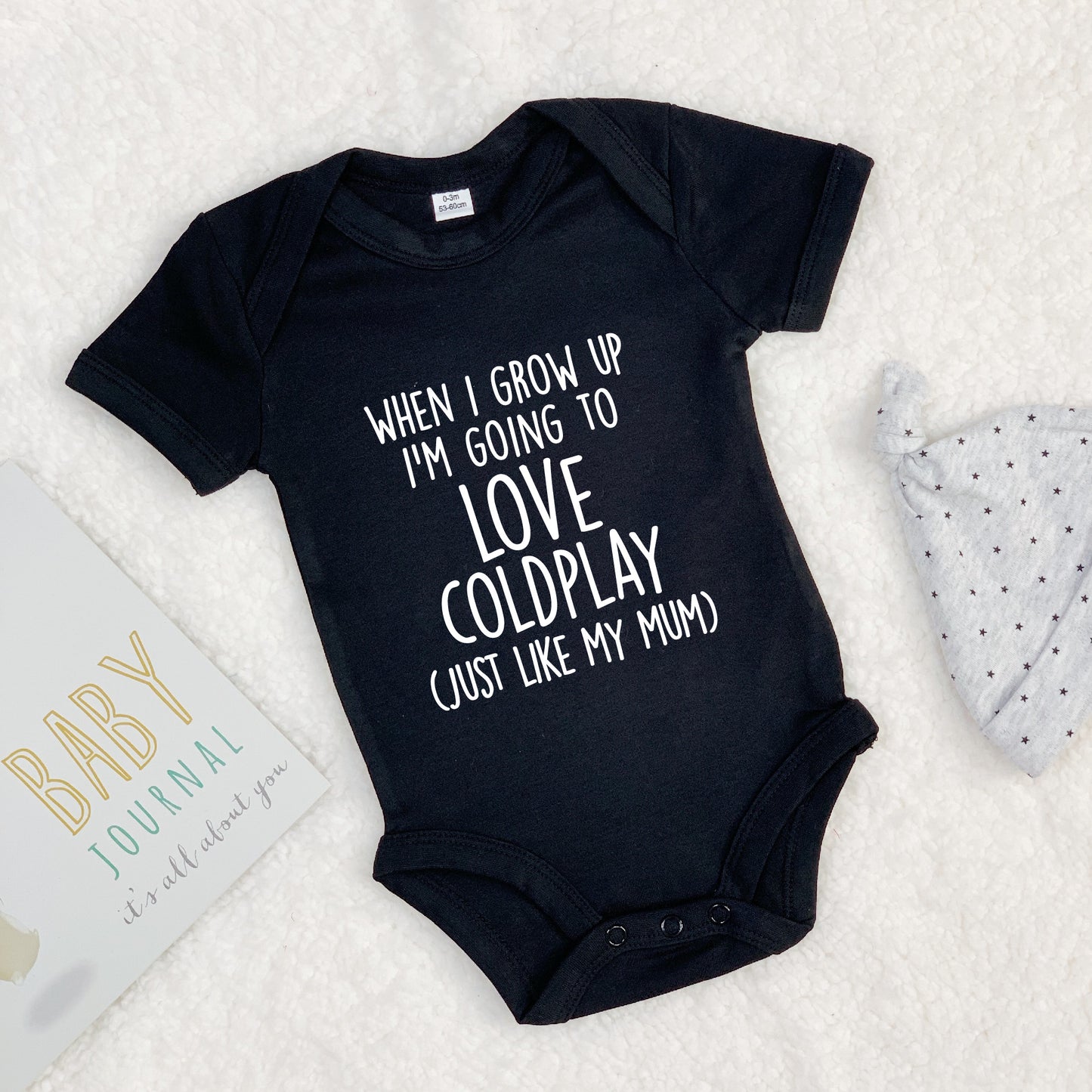 When I Grow Up I'm Going To Love… Like My Mum Babygrow - Lovetree Design