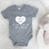 I Love You This Much Personalised Babygrow - Lovetree Design