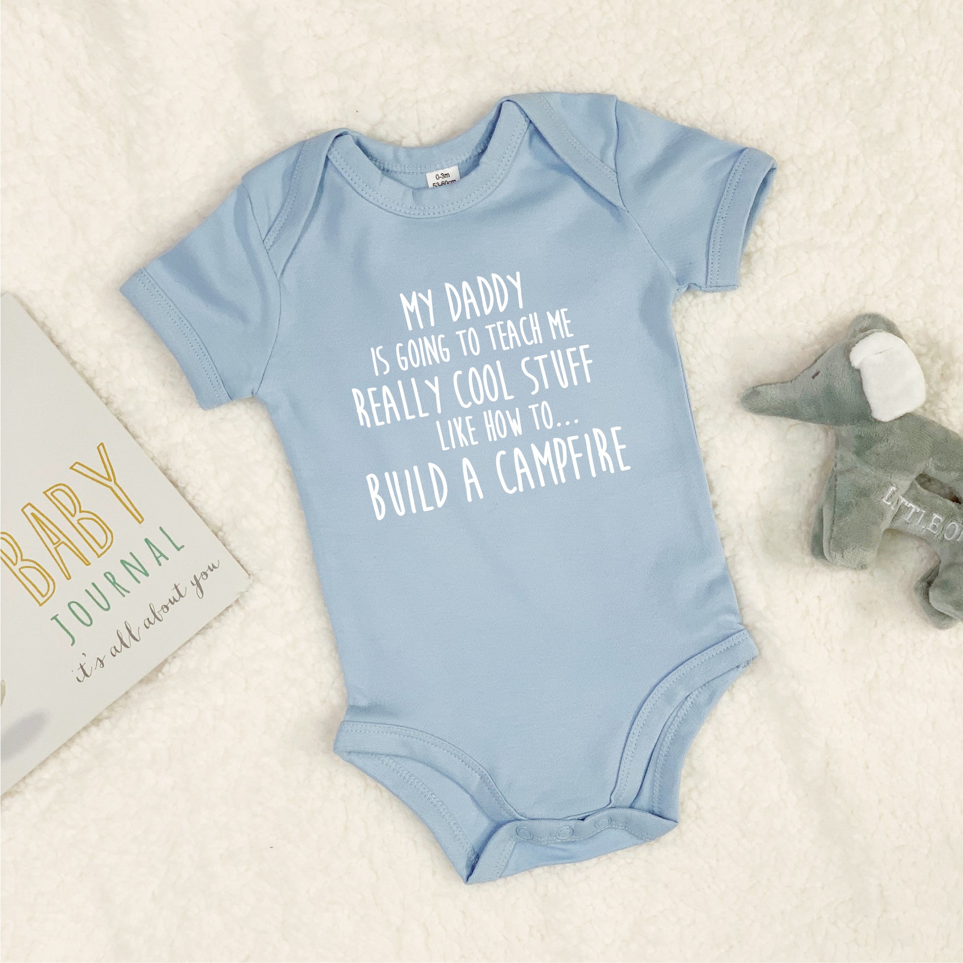 Mummy/Daddy Is Going To Teach Me… Personalised Babygrow