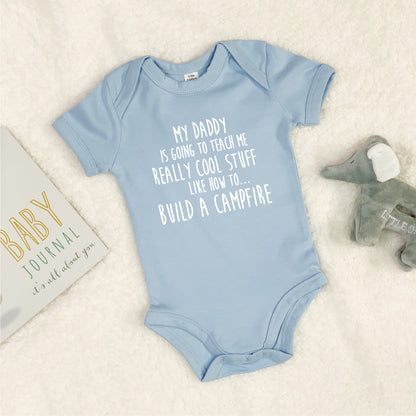 Mummy/Daddy Is Going To Teach Me… Personalised Babygrow - Lovetree Design