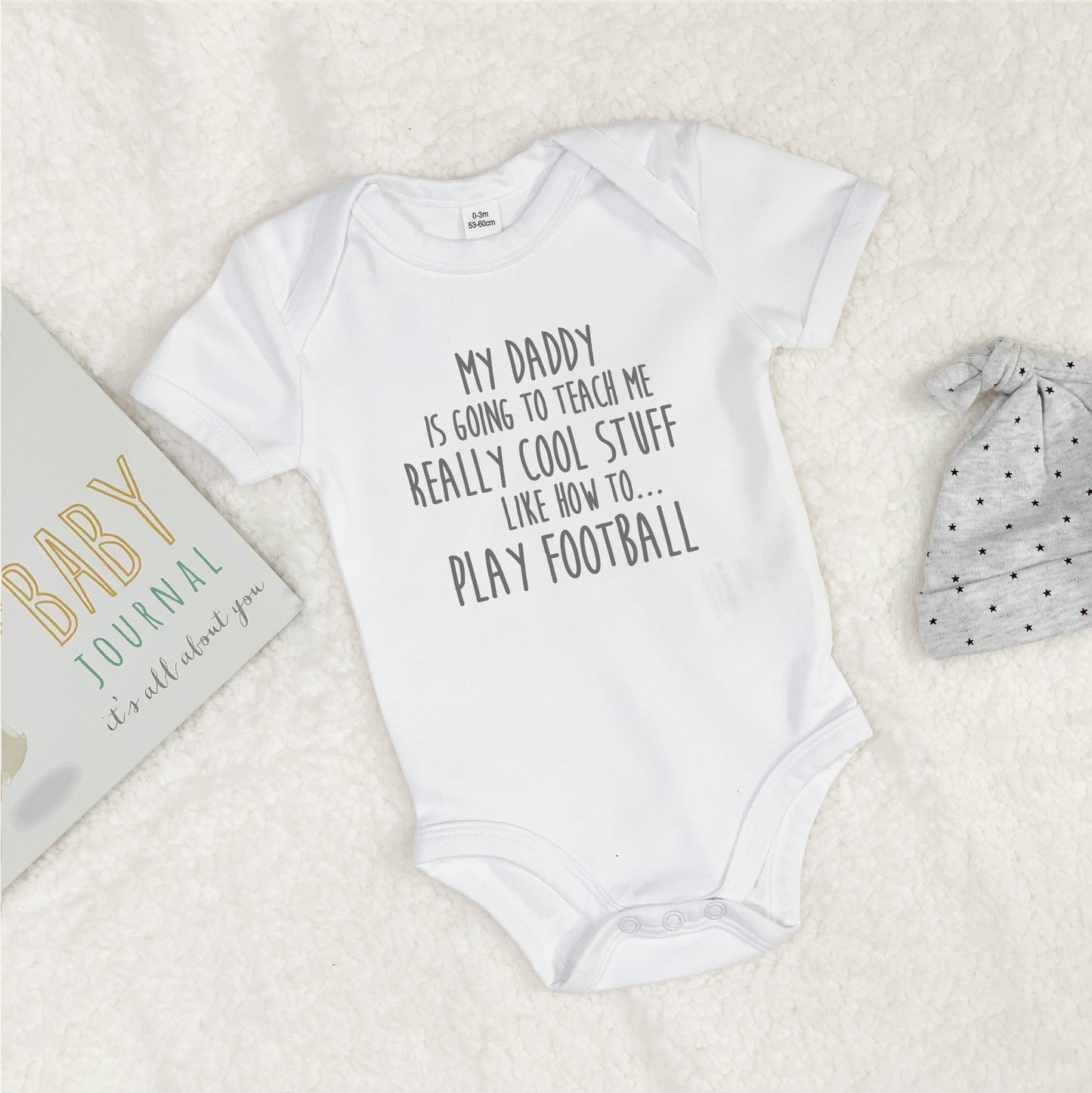 Mummy/Daddy Is Going To Teach Me… Personalised Babygrow - Lovetree Design