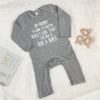 Mummy/Daddy Is Going To Teach Me… Personalised Babygrow - Lovetree Design