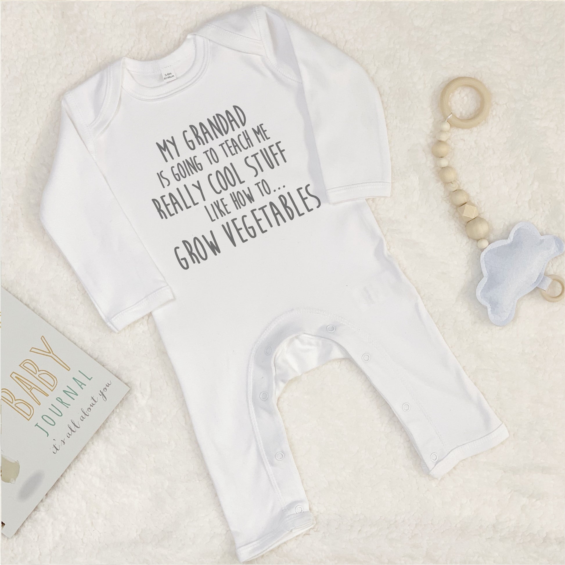 Mummy/Daddy Is Going To Teach Me… Personalised Babygrow - Lovetree Design