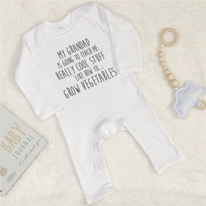 Mummy/Daddy Is Going To Teach Me… Personalised Babygrow - Lovetree Design