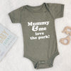 Mummy And Me Love… Personalised Babygrow - Lovetree Design