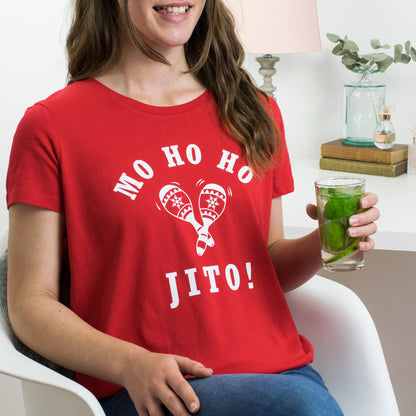 Mojito 'Mo Ho Ho Jito' Christmas T Shirt - Lovetree Design