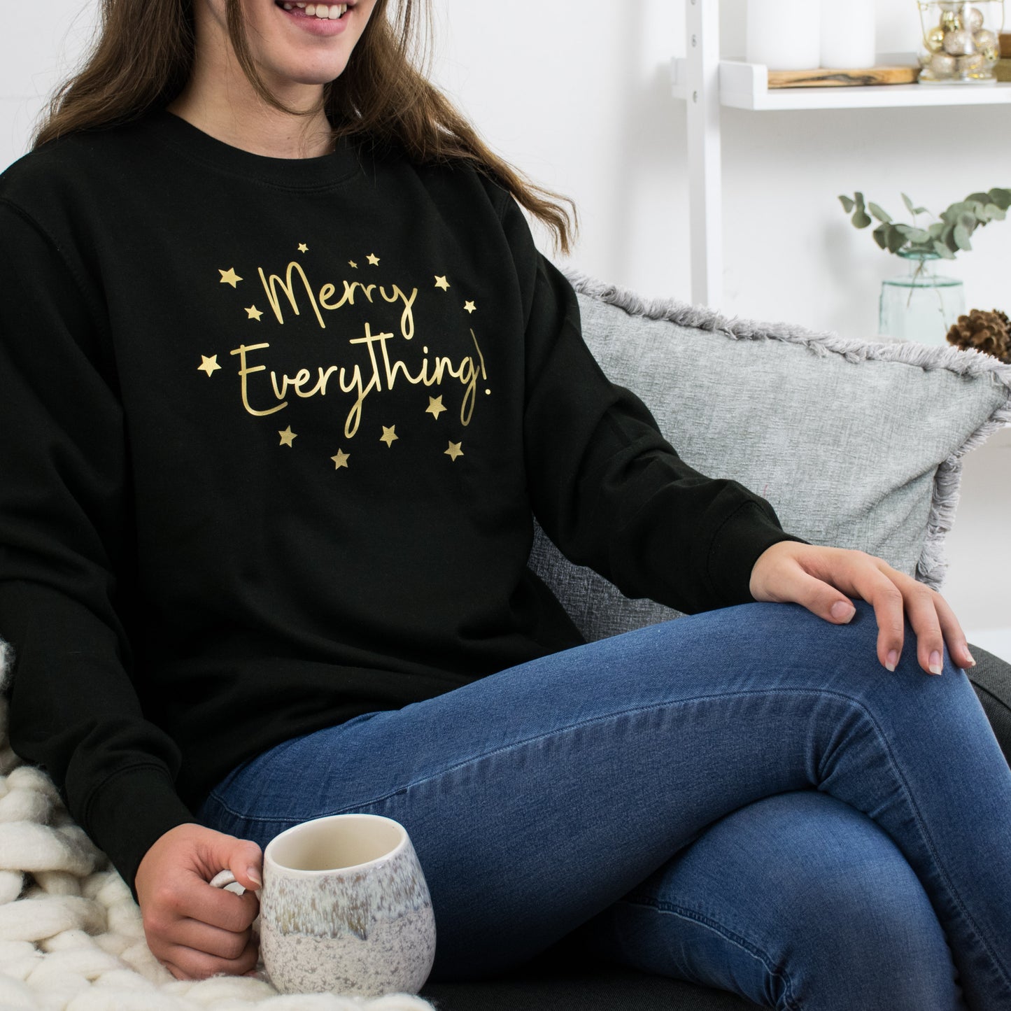 Merry Everything Christmas Jumper - Lovetree Design