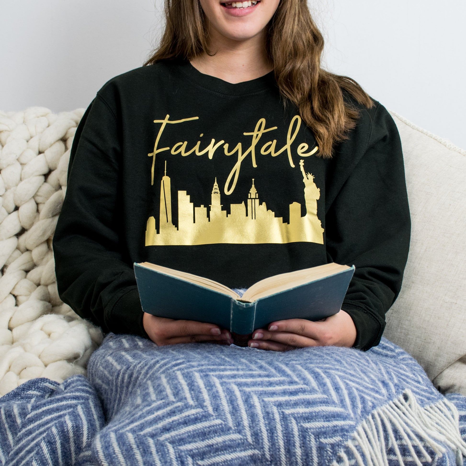 Fairytale Over New York Christmas Jumper - Lovetree Design