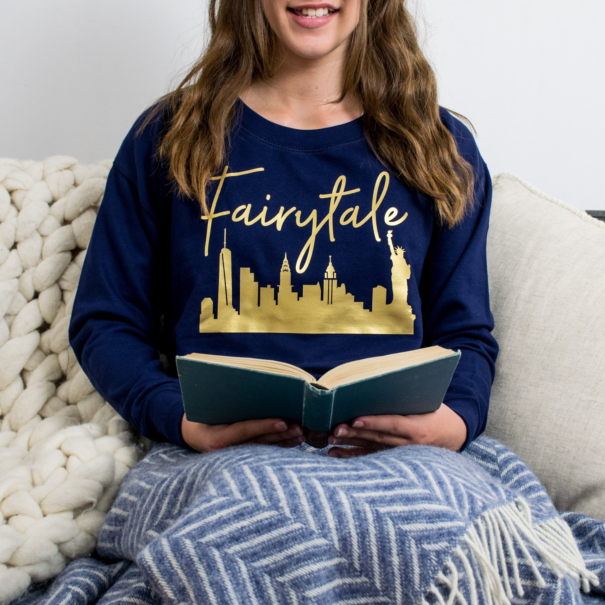 Fairytale Over New York Christmas Jumper - Lovetree Design