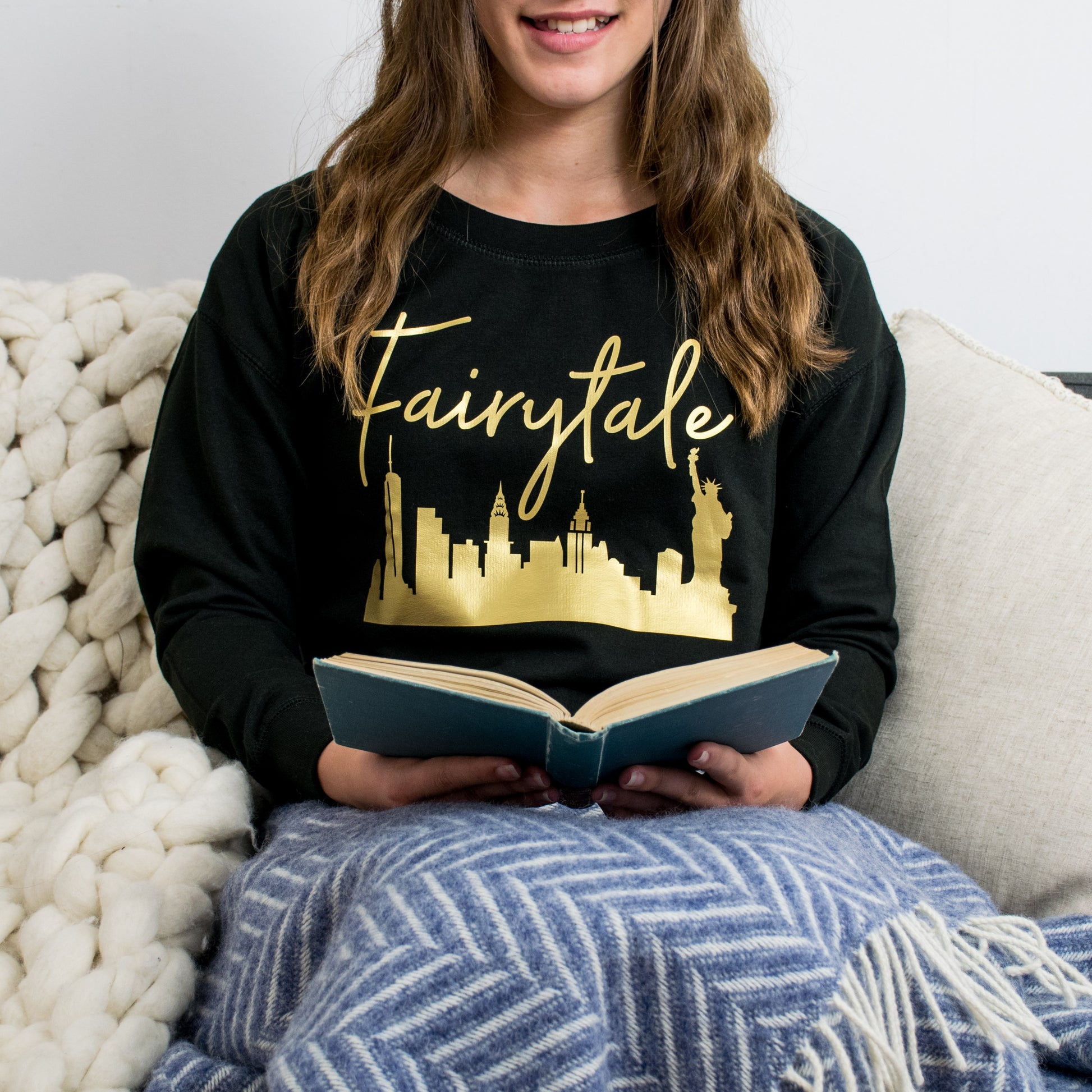 Fairytale Over New York Christmas Jumper - Lovetree Design