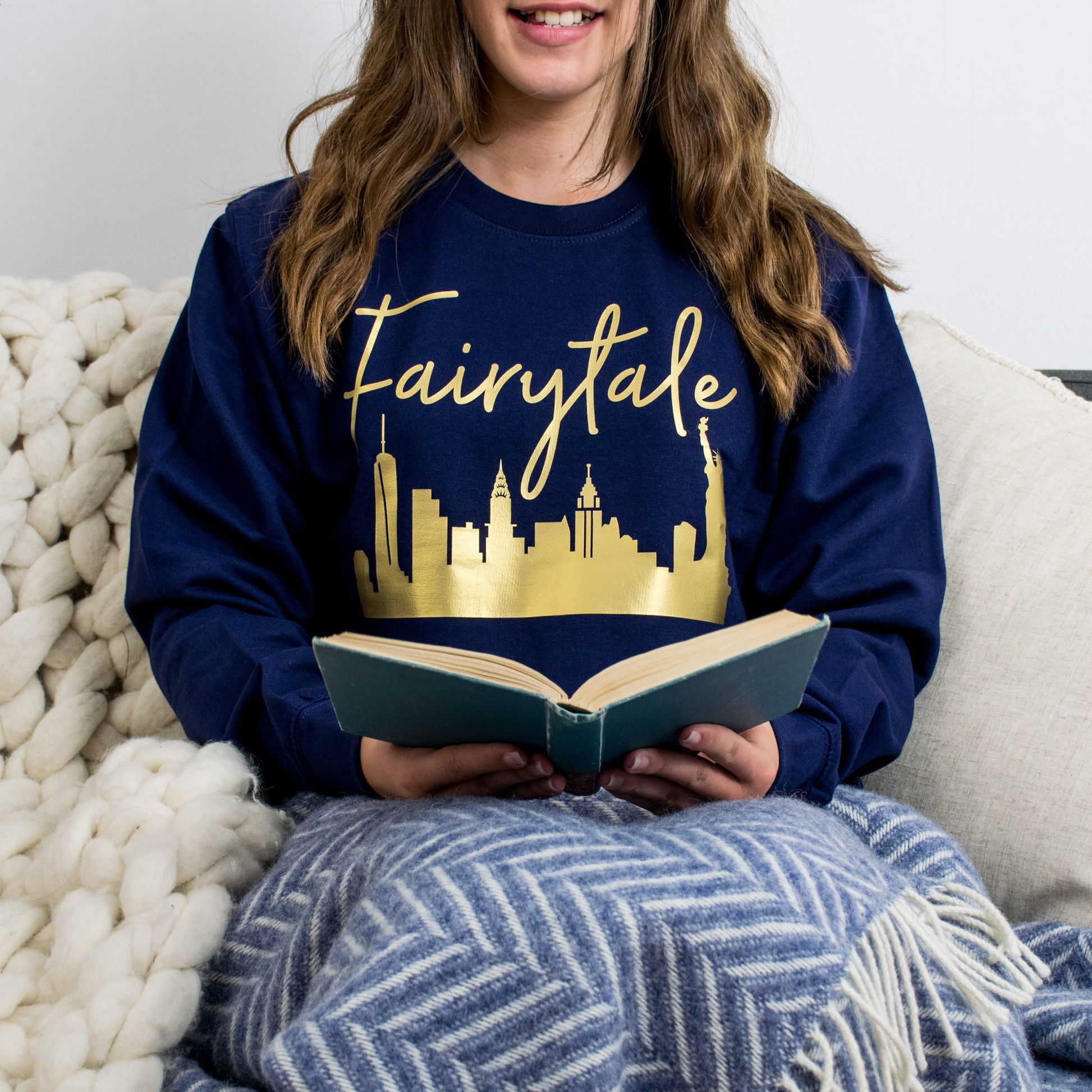 Fairytale Over New York Christmas Jumper - Lovetree Design