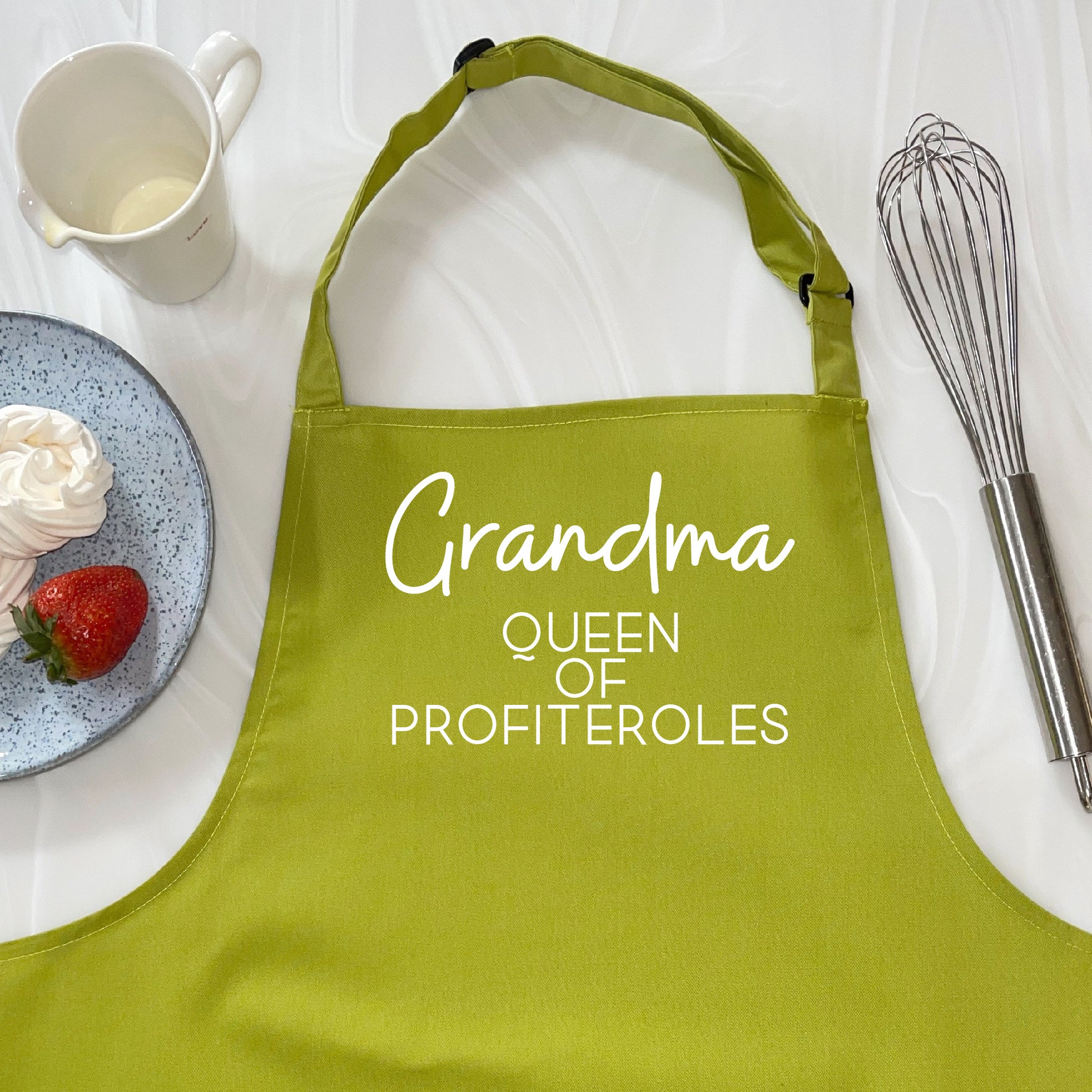 Grandma. Queen of......Art Deco Personalised Apron - Lovetree Design